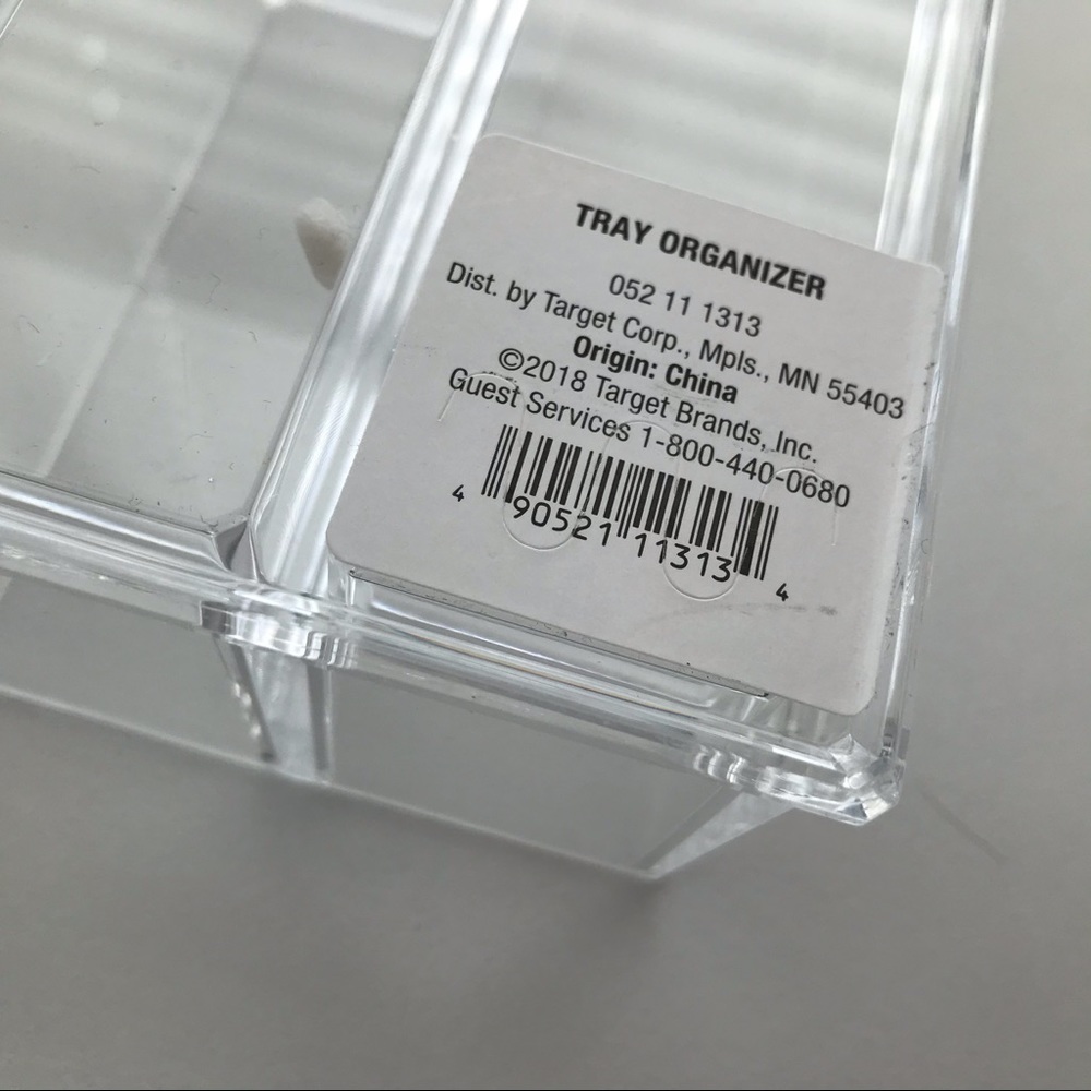 2 Sonia Kashuk Clear plastic makeup organizer tray - Picture 4 of 4